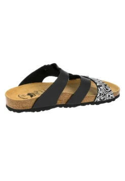 LICO BIOLINE - Pantolette Flach - Black -Trend Schuh Verkauf c55b1cd3dc7544b8b2c4f5726b2d17ff