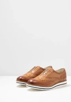Anna Field LEATHER - Sportlicher Schnürer - Cognac 10 Anna Field LEATHER - Sportlicher Schnürer - Cognac -Trend Schuh Verkauf c63208e013b947dc987ae4c00b94aaef