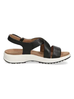 Caprice Leder-Sandalen In Schwarz 8 Caprice Leder-Sandalen In Schwarz -Trend Schuh Verkauf caprice leder sandalen in schwarz 2