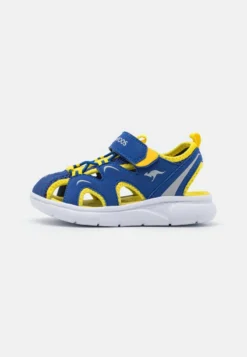 KangaRoos LUKAS - Riemensandalette - Navy/lemon Chrome