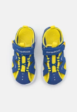 KangaRoos LUKAS - Riemensandalette - Navy/lemon Chrome -Trend Schuh Verkauf d6e2c67316474e75b6892eb514696a08