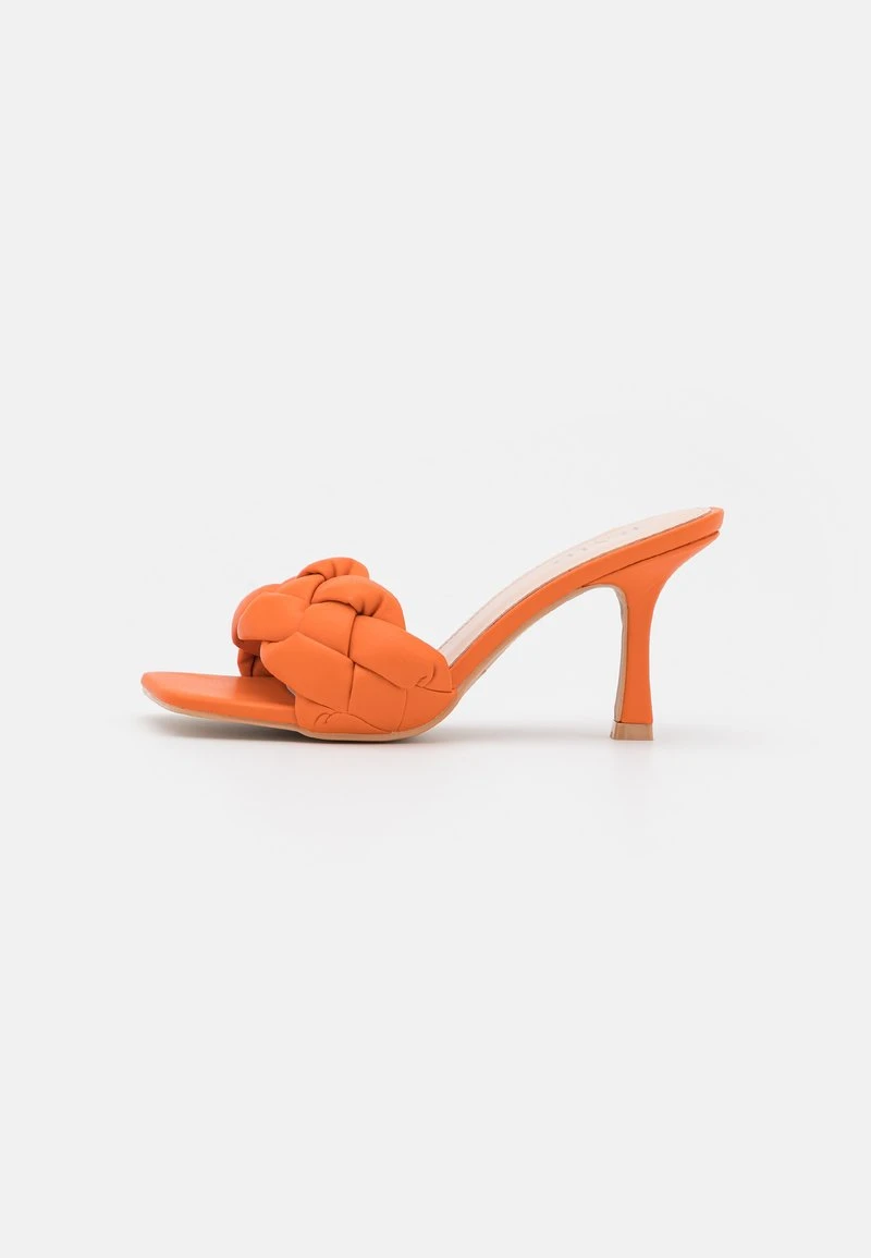 WIDE FIT SANDRA - Pantolette Hoch - Orange 2 WIDE FIT SANDRA - Pantolette Hoch - Orange – Bild 2
