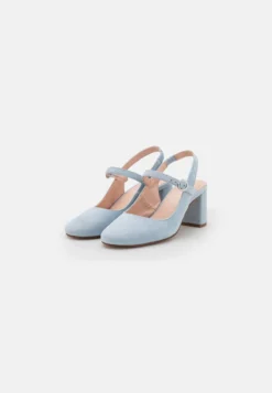 Anna Field LEATHER - Pumps - Light Blue -Trend Schuh Verkauf dac004208b1a434d8492d3aeaec6376c