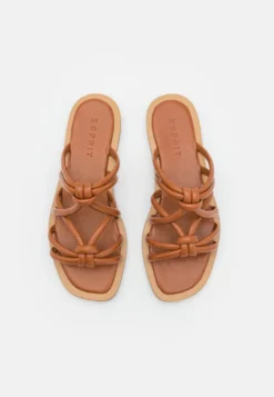 ESPRIT Pantolette Flach - Caramel -Trend Schuh Verkauf e6d7f645b74b45edac24ed465864c74c