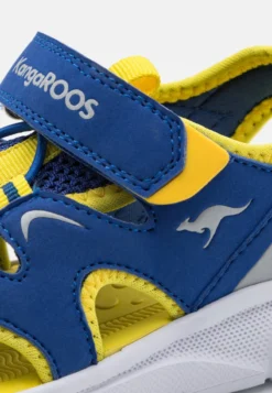 KangaRoos LUKAS - Riemensandalette - Navy/lemon Chrome -Trend Schuh Verkauf e794ffa53a4643bba399e3830421418d