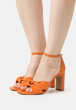 Minelli High Heel Sandalette - Orange