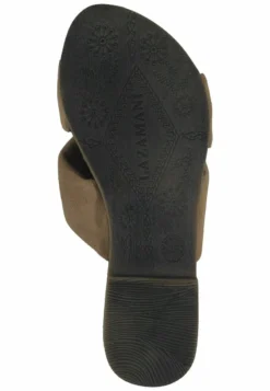 Lazamani Pantolette Flach - Beige -Trend Schuh Verkauf ee2cac3686734d05a191145251babb9f