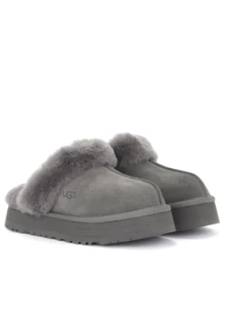 UGG DISQUETTE - Hausschuh - Grigio -Trend Schuh Verkauf f1d3a09077974415a091a4dd5bba83fb