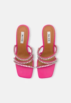 NA-KD Pantolette Hoch - Pink -Trend Schuh Verkauf fa73a131bb514429bfd51eb7782c8d34