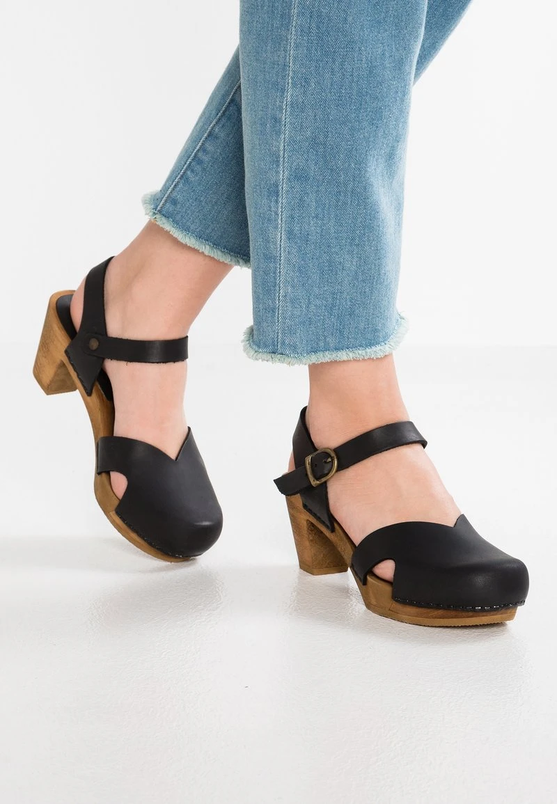 Sanita MATRIX SQUARE FLEX - Clogs - Black 1 Sanita MATRIX SQUARE FLEX - Clogs - Black