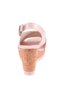 Gabor Leder-Keilsandaletten In Rosa -Trend Schuh Verkauf gabor leder keilsandaletten in rosa 3