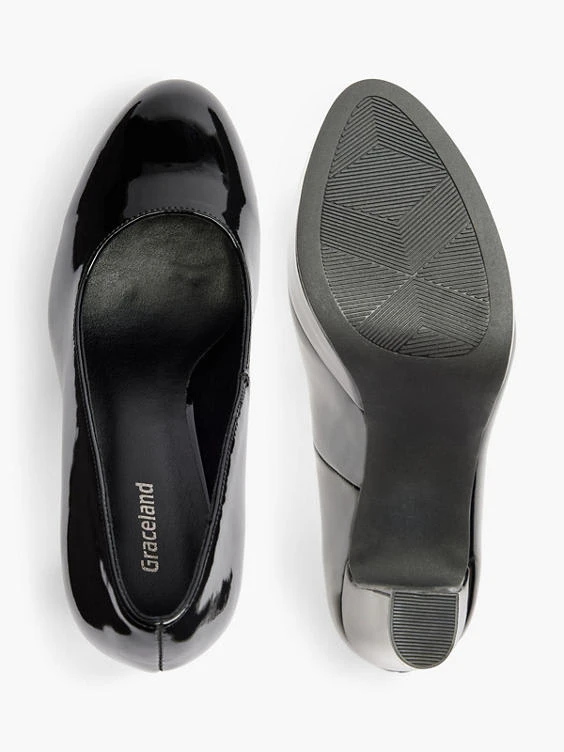 Pumps Schwarz 3 Pumps Schwarz – Bild 3