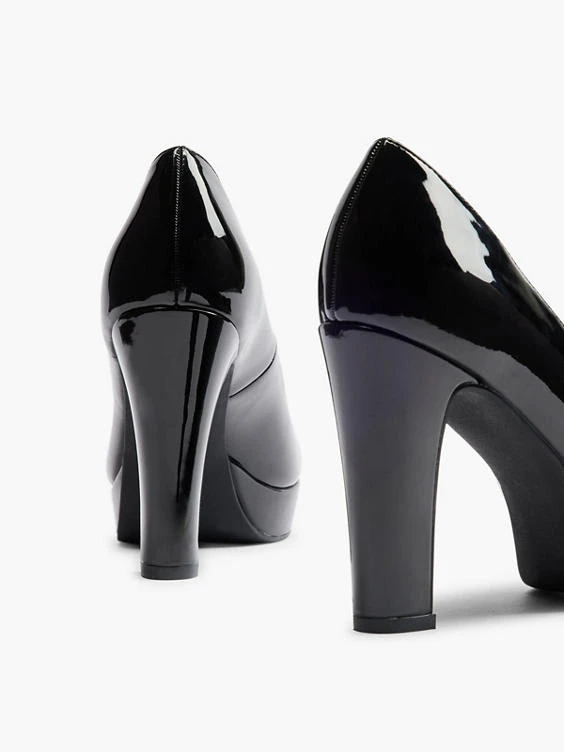 Pumps Schwarz 4 Pumps Schwarz – Bild 4