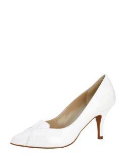 Heine Leder-Pumps In Weiß