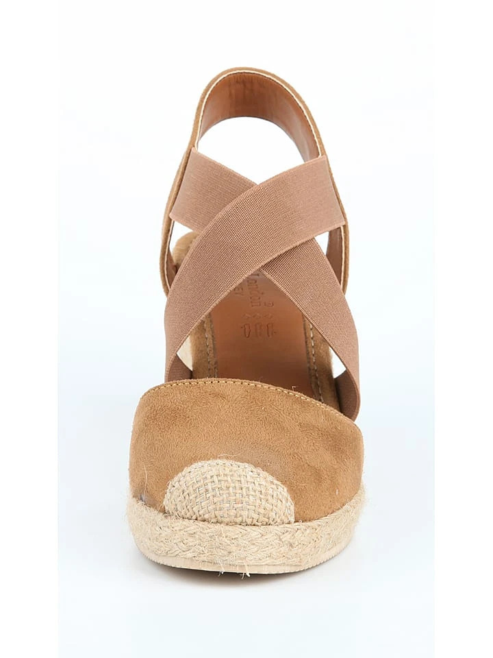 Keilsandaletten In Camel 3 Keilsandaletten In Camel – Bild 3