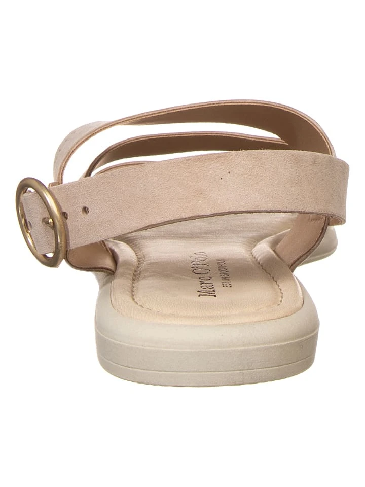 Leder-Sandalen "Katia" In Beige 2 Leder-Sandalen "Katia" In Beige – Bild 2