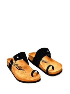 Leder-Zehentrenner In Dunkelblau 6 Leder-Zehentrenner In Dunkelblau -Trend Schuh Verkauf moosefield leder zehentrenner in dunkelblau 2