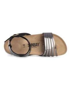 Sandalen "Dawi" In Silber -Trend Schuh Verkauf sunbay sandalen dawi in silber 3