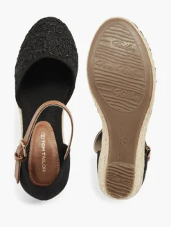 Tom Tailor Keilpumps Schwarz -Trend Schuh Verkauf tom tailor keilpumps schwarz 2