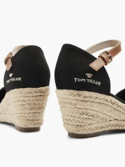 Tom Tailor Keilpumps Schwarz -Trend Schuh Verkauf tom tailor keilpumps schwarz 3