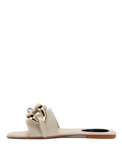 Pantoletten In Beige