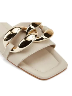 Pantoletten In Beige -Trend Schuh Verkauf triple sun pantoletten in beige 4